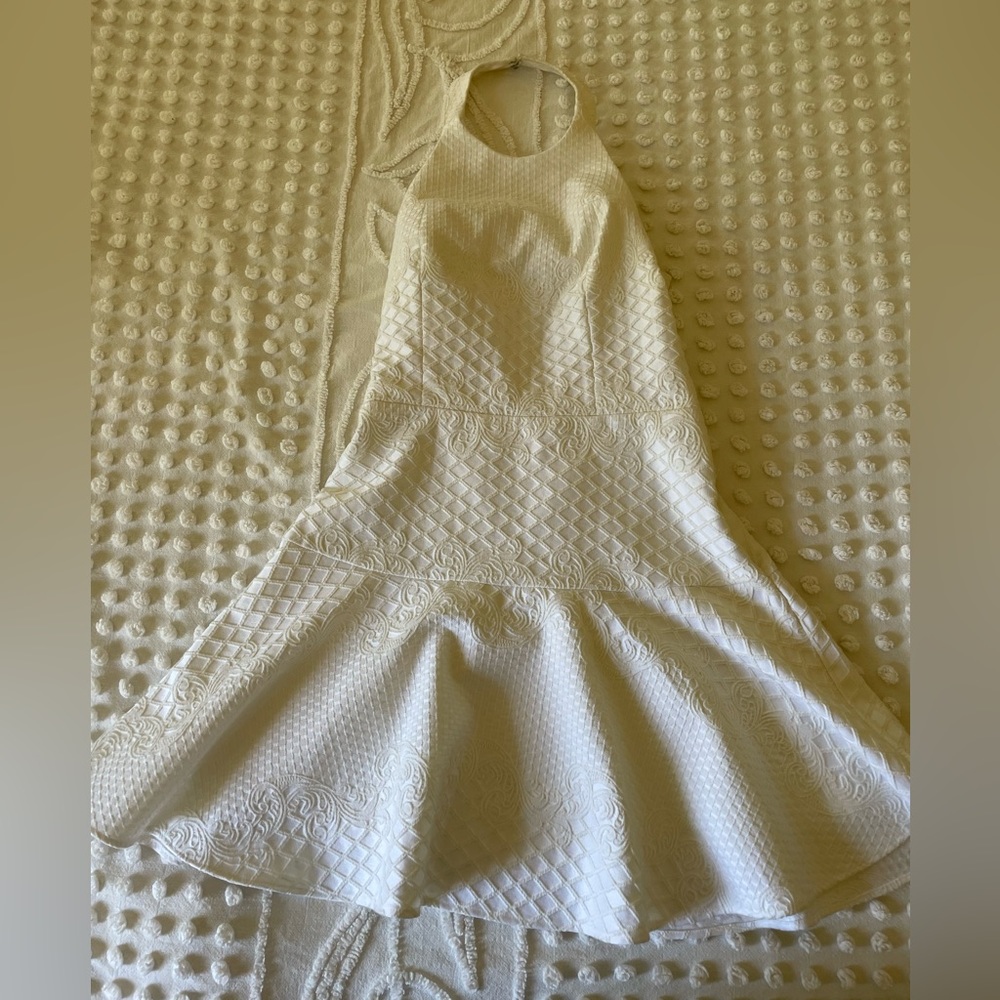 Parker Leona Halter Mini Dress - Picture 2 of 6